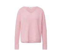 Grobstrickpullover mit V-Ausschnitt im Relaxed Fit 46 Rosa 2176604.4156.46