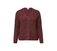 Weicher Strickpullover im Relaxed Fit mit V-Ausschnitt 48 rot 2175595.3902.48