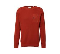 Strickpullover mit Brusttasche und Druckknopf L rot 2170222.3529.L