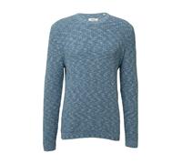 Struktur-Pullover in Bi-Color-Optik aus Baumwollmix XL türkis 2172262.62X0.XL