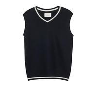 s.Oliver Red Label - Strickpullunder mit Kontraststreifen blau, 128/134