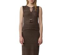 s.Oliver Stricktop im Slim Fit mit Ajourmuster