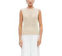 Stricktop mit Ajourmuster 36 beige 2178836.8411.36