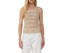 Stricktop mit Ajourmuster 40 beige 2162446.80X2.40