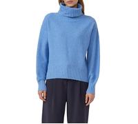 Kuscheliger Strickpullover mit breitem Rollkragen 46 blau 2172631.5141.46