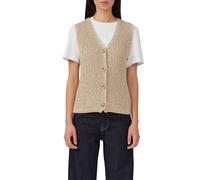 Strickweste im Slim Fit mit Knopfleiste 40 braun 2168000.81X7.40