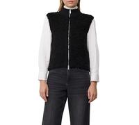 Bouclé-Weste aus Alpaka-Wollmix 38 schwarz 2170455.9999.38