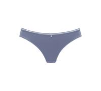 String S.OLIVER "Pauline", Damen, Gr. 40/42, blau (jeansblau), Spitze, Obermaterial: 81% Polyamid, 19% Elasthan, Unterhosen String, mit feiner Spitze und weichem Microtouch-Material (63434419-40) jean