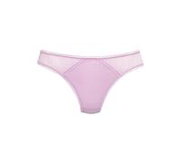 String S.OLIVER "Charlotte", Damen, Gr. 40/42, pink (lightpink), Microfaser, Obermaterial: 88% Polyamid, 12% Elasthan, körpernah, Unterhosen String, in dezenter Pünktchen-Optik (48662934-40) lightpink