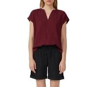 Strukturierte Bluse aus Viskosemix 34 rot 2172701.3902.34