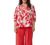 Strukturierte Bluse aus Viskosemix 44 rot 2163675.30A1.44