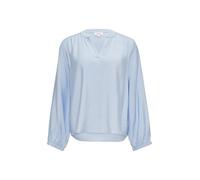 Strukturierte Bluse aus Viskosemix 42 blau 2154248.5061.42