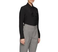 s.Oliver Red Label - Bluse mit abnehmbarer Schluppe schwarz - Gr. - 40