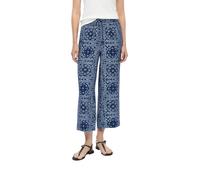 Strukturierte Culotte aus Viskosemix 40 blau 2181529.57A0.40