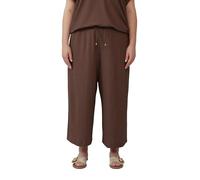 Strukturierte Culotte mit Elastikbund 48 braun 2171458.8828.48