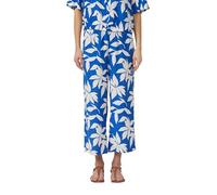 Strukturierte Culotte mit Elastikbund 36 blau 2176386.56A2.36