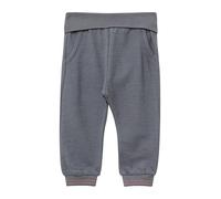 Strukturierte Jogpants mit Umschlagbund 68 grau 2169211.9823.68