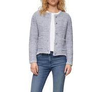 Strukturierte Strickjacke in Melange-Optik 38 blau 2163614.50X3.38