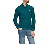 s.Oliver Strukturierte Strickjacke mit Logo-Patch