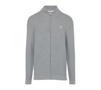 s.Oliver Strukturierte Strickjacke mit Logo-Patch