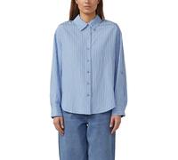 s.Oliver RED LABEL Relaxed Fit Hemdbluse aus Viskose-Mix in Hellblau, Größe 46