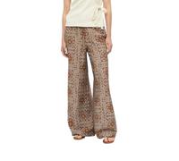s.Oliver Strukturierte Wide-Leg-Hose aus Viskosemix