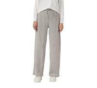 Strukturierte Wide-Leg-Hose mit Tunnelzug 46 creme 2170352.02P0.46