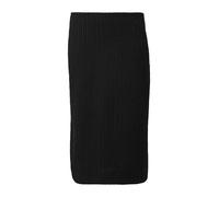 s.Oliver Strukturierter Midi-Rock mit Elastikbund und Schlitz