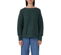 Strukturierter Strickpullover in Oversize mit Rippbündchen 40 Blau 2170430.6933.40