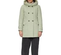 s.Oliver Strukturierter Wollmantel mit Teddyplüschfutter tannengrün 40