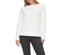 s.Oliver Strukturiertes Jacquard-Sweatshirt mit U-Boot-Ausschnitt