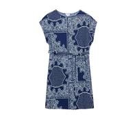 Strukturiertes Jersey-Kleid im Relaxed Fit 42 blau 2182252.57A1.42