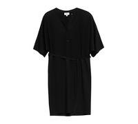 s.Oliver Strukturiertes Jersey-Kleid mit Gürtel und Knopfleiste