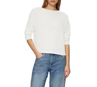 s.Oliver Red Label - Jersey-Shirt mit Strukturmuster weiß - Gr. - 42