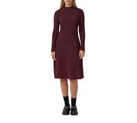 Strukturiertes Jerseykleid mit ausgestelltem Saum 34 rot 2172649.39P0.34