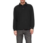s.Oliver Strukturiertes Langarm-Poloshirt im Relaxed Fit