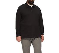 s.Oliver Strukturiertes Langarm-Poloshirt im Relaxed Fit