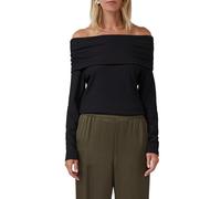 s.Oliver Strukturiertes Off-Shoulder-Shirt im Slim Fit