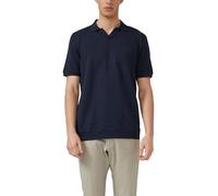 Strukturiertes Poloshirt mit Brusttasche 3XL blau 2175893.5978.3XL