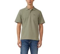 Strukturiertes Poloshirt mit Brusttasche XL olive 2176187.7853.XL