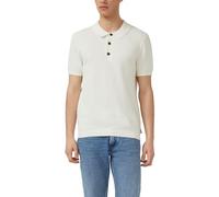 Strukturiertes Strick-Poloshirt 3XL creme 2175900.0200.3XL
