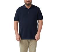 s.Oliver Strukturiertes Strick-Poloshirt 2180308.5978.5XL Blau Größe 5XL