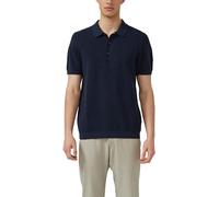 Strukturiertes Strick-Poloshirt XXL blau 2175900.5978.XXL