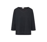 s.Oliver Strukturiertes Sweatshirt aus Baumwollmix mit 3/4-Ärmeln