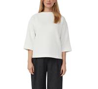 Strukturiertes Sweatshirt im Relaxed Fit 38 creme 2179589.0200.38