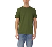 Strukturiertes T-Shirt aus Baumwollmix XL olive 2174889.7983.XL
