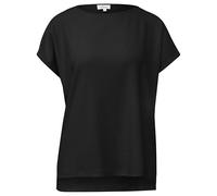 Strukturiertes T-Shirt im Relaxed Fit 40 schwarz 2167894.9999.40