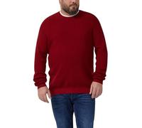 Strukturmix-Pullover aus reiner Baumwolle 5XL rot 2174195.3626.5XL