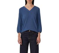 Strukturshirt im Fabricmix mit 3/4-Arm 36 blau 2170094.5527.36