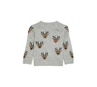 s.Oliver Junior Mädchen 2159254 Strickpullover Mit Weihnachtsmotiv, 94x5, 68 EU